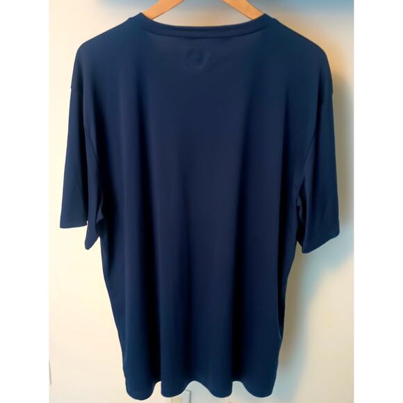 CLEVELAND INDIANS spell out logo VTG 90's tee shirt 2XL Sport TEk Genuine Merch. - Picture 3 of 9